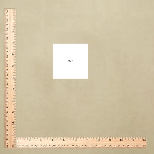 Kraft Brown Square Stickers - Image 4