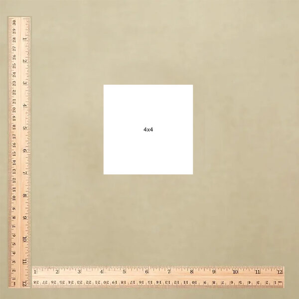 Kraft Brown Square Stickers - Image 5