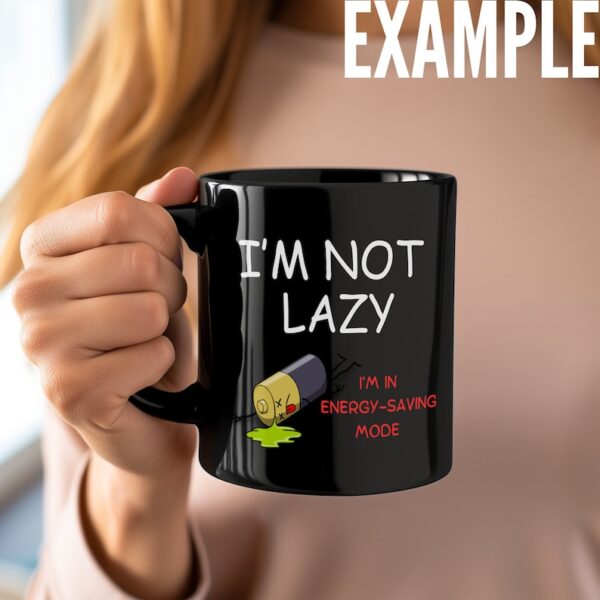 Customized Mugs Black & White - Image 4