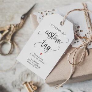 Shaped Hang Tags