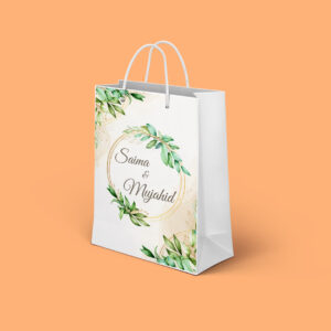 Wedding Floral Gift Bag