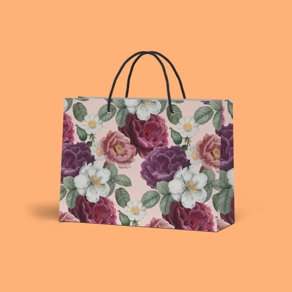 Floral Shopping Bag