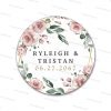 Floral Wedding Sticker