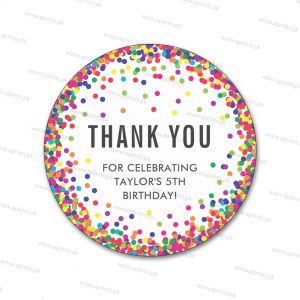 Colorful Dots Sticker
