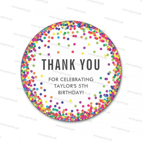Colorful Dots Sticker