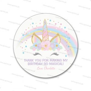 Unicorn Greeting Sticker