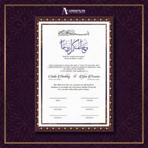 Nikkah Poster Cultural