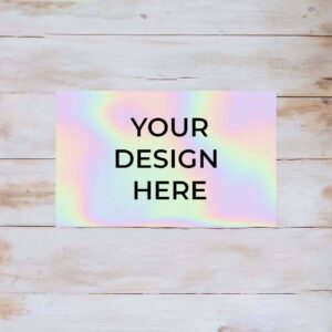 Holographic Rectangle Stickers