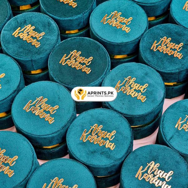 Velvet Box Round- Luxury Suede Boxes