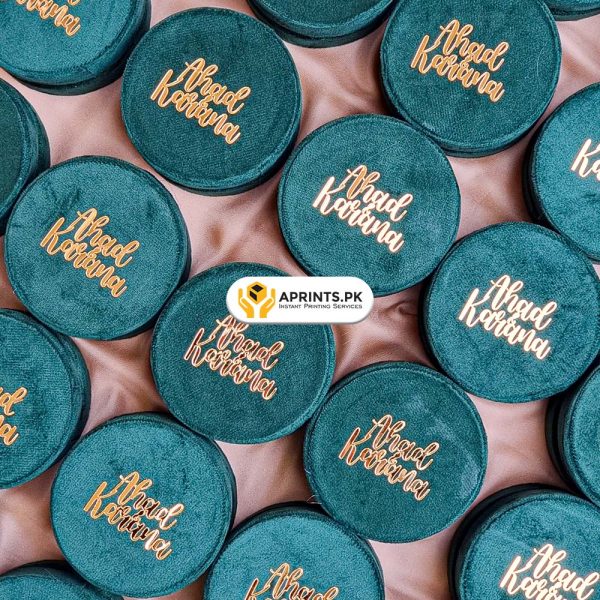 Velvet Box Round- Luxury Suede Boxes - Image 2