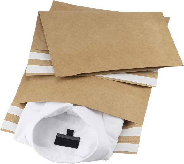 Brown Kraft Paper Poly Bag - Image 3