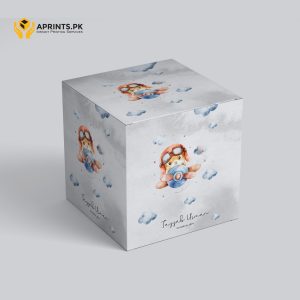 Baby Pilot Plane Blue Box