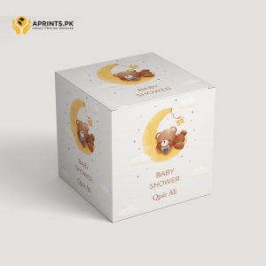 Baby Teddy On Moon box