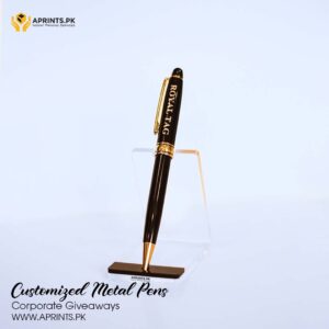 Gold Penultimate Black Metal Pen