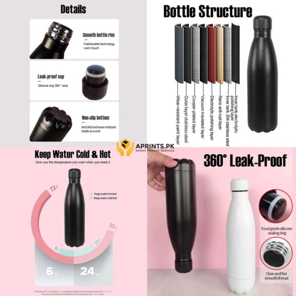 Vacuum Flask Insulated Metal Bottle - Image 2