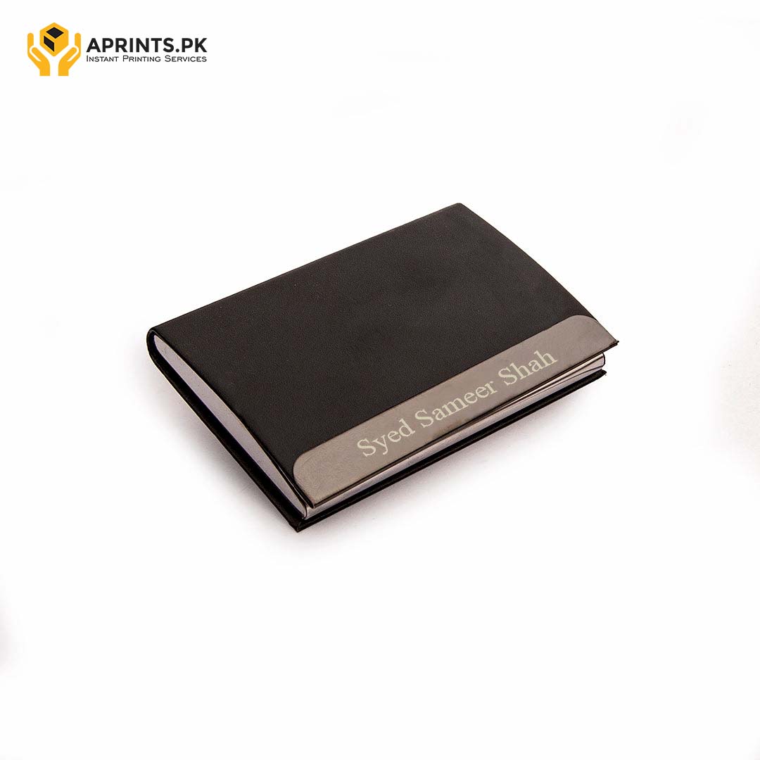 Luxury Leather Texture Visiting Card Holder