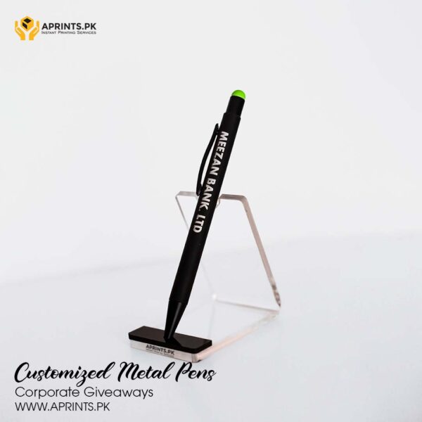 Scribbler Green Matte Black Metal Pen