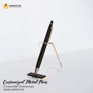 Wordsmith Black Metal Pen