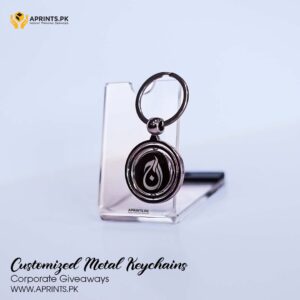 Metal Keychain Round Full
