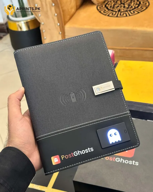 Smart Diary With Wireless Power Bank & USB Drive - Image 2