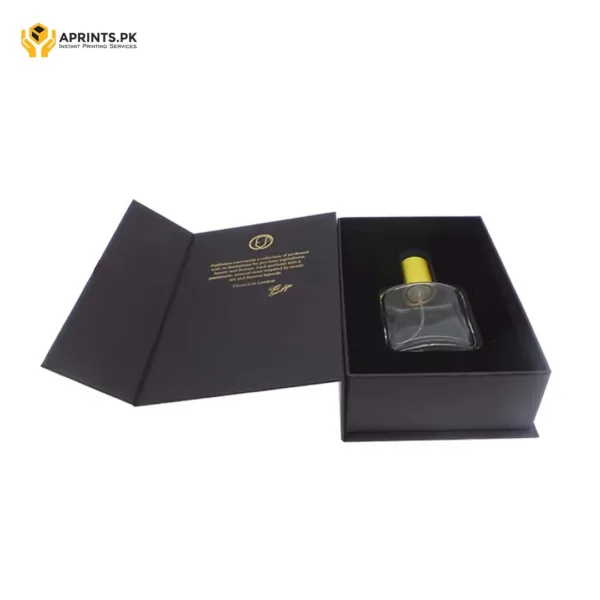 Perfume Box Packaging Hard Magnet Lock - Image 4
