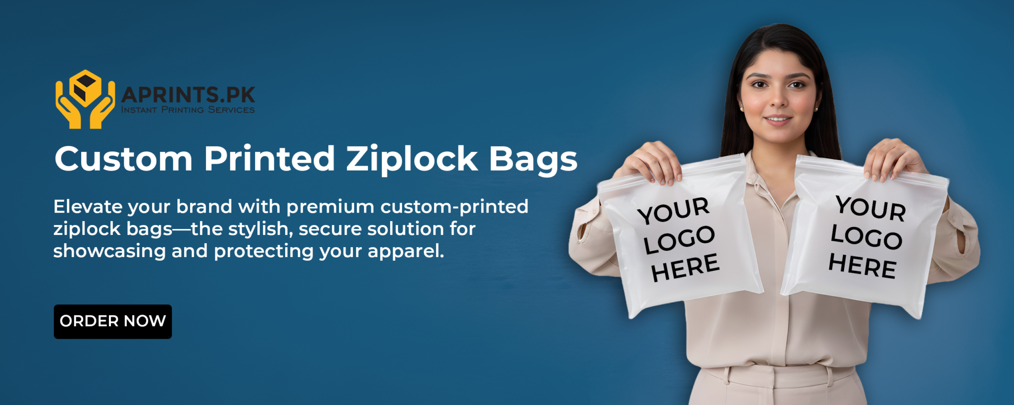 Custom printed zippper bags